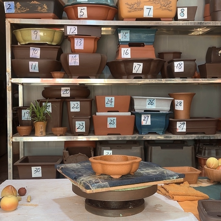 宜兴紫砂花盆花盆