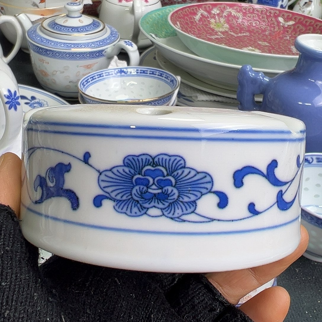 摆件景德镇陶瓷青花摆件