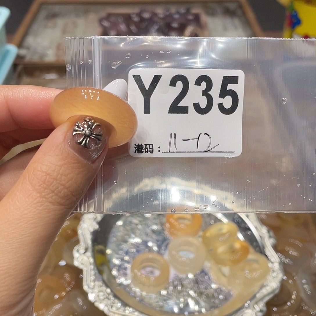 玛瑙/玉髓未镶嵌戒指235