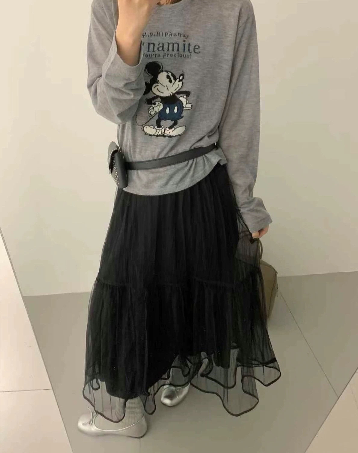 53043 印花防晒套头针织衫