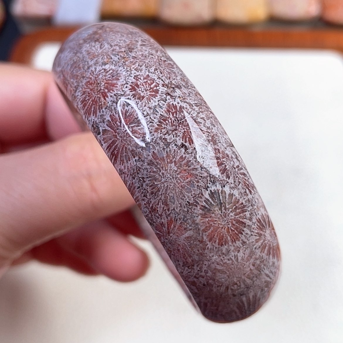 【闪购商品】硅化玉手镯未镶嵌