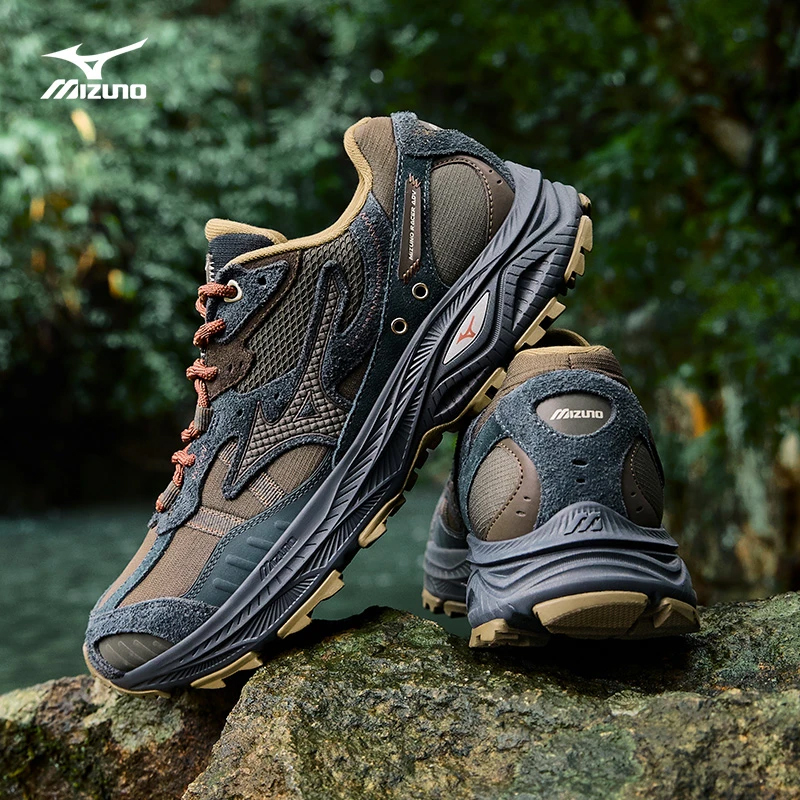 【RACER ADV吉普赛】美津浓男鞋山系厚底登山运动鞋跑步鞋D1GH2412