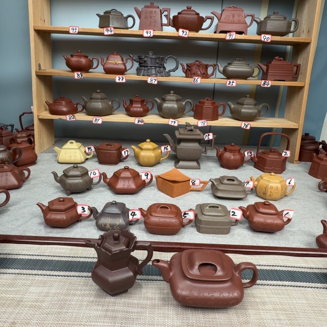 晨***峰紫泥茶壶全手工制作