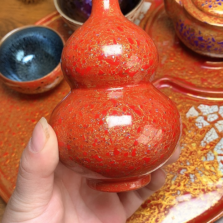 茶盏宝****饰建盏大漆，全手工制作