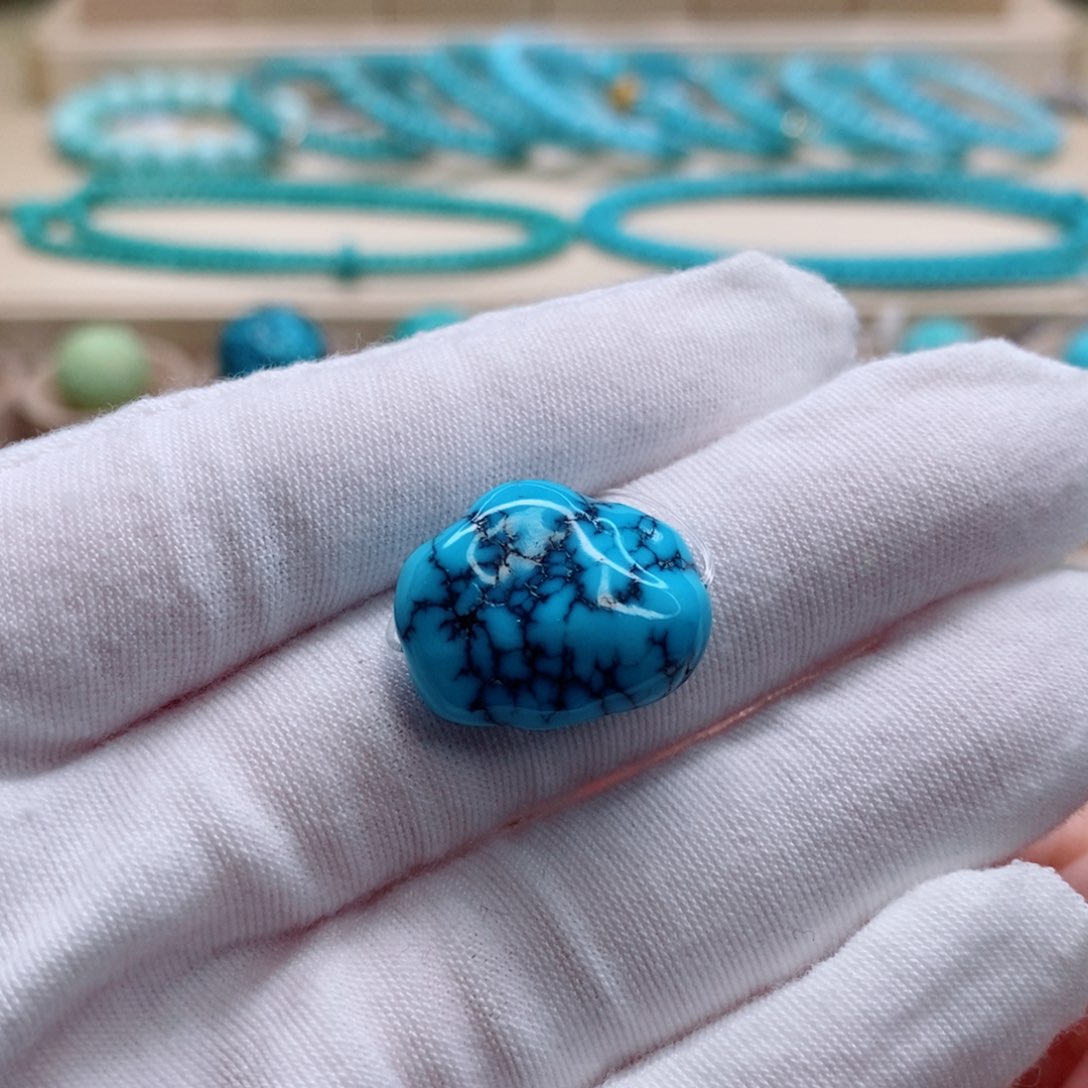 绿松石珠宝奇石未镶嵌