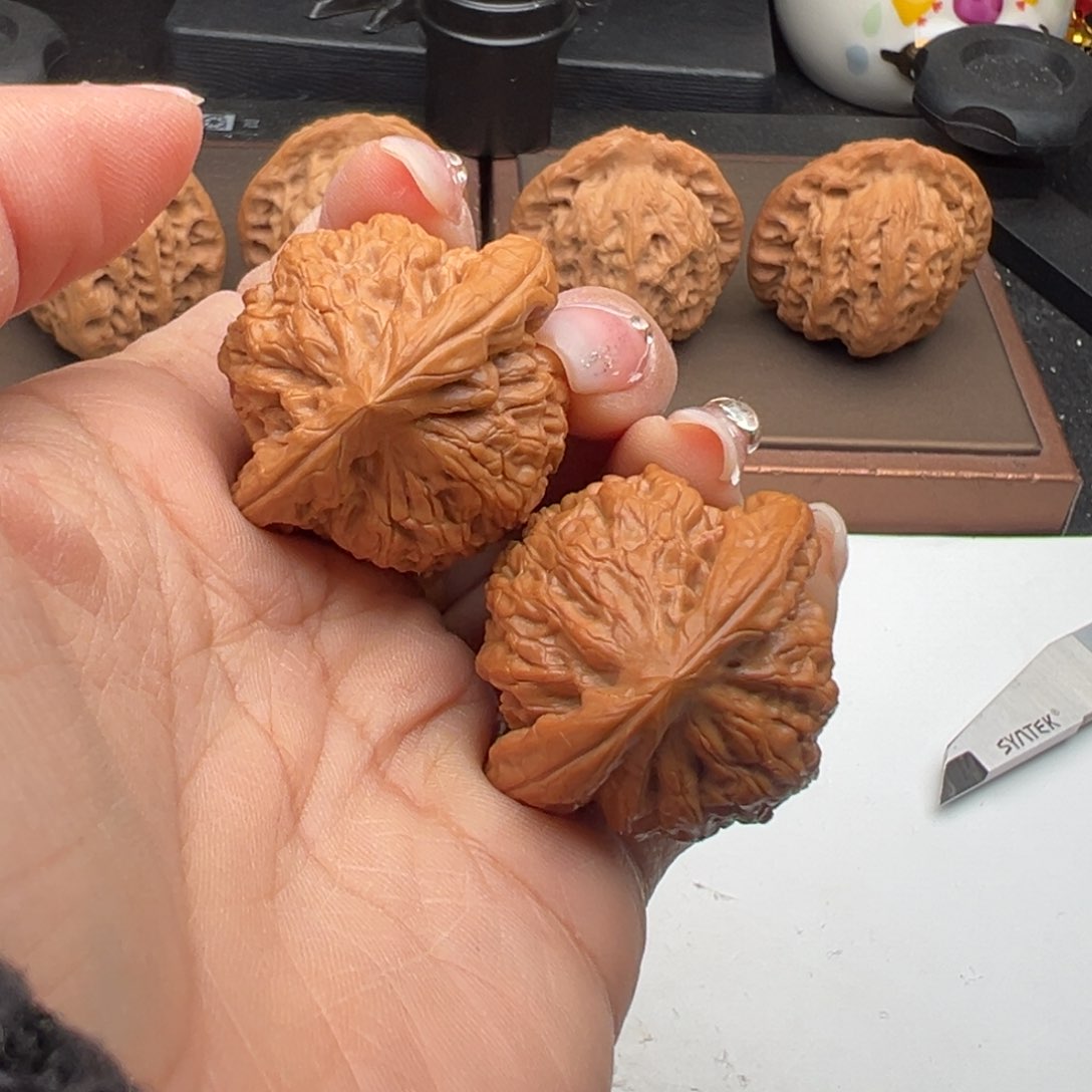 文玩核桃把件金公子38