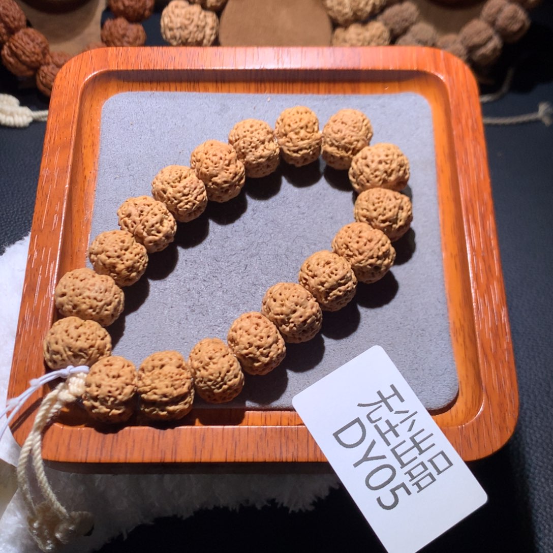 财***7金刚菩提手串19顽石定制