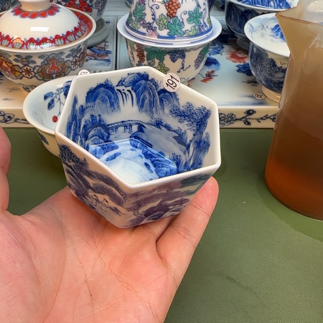 彦祖纯手工手绘茶具191