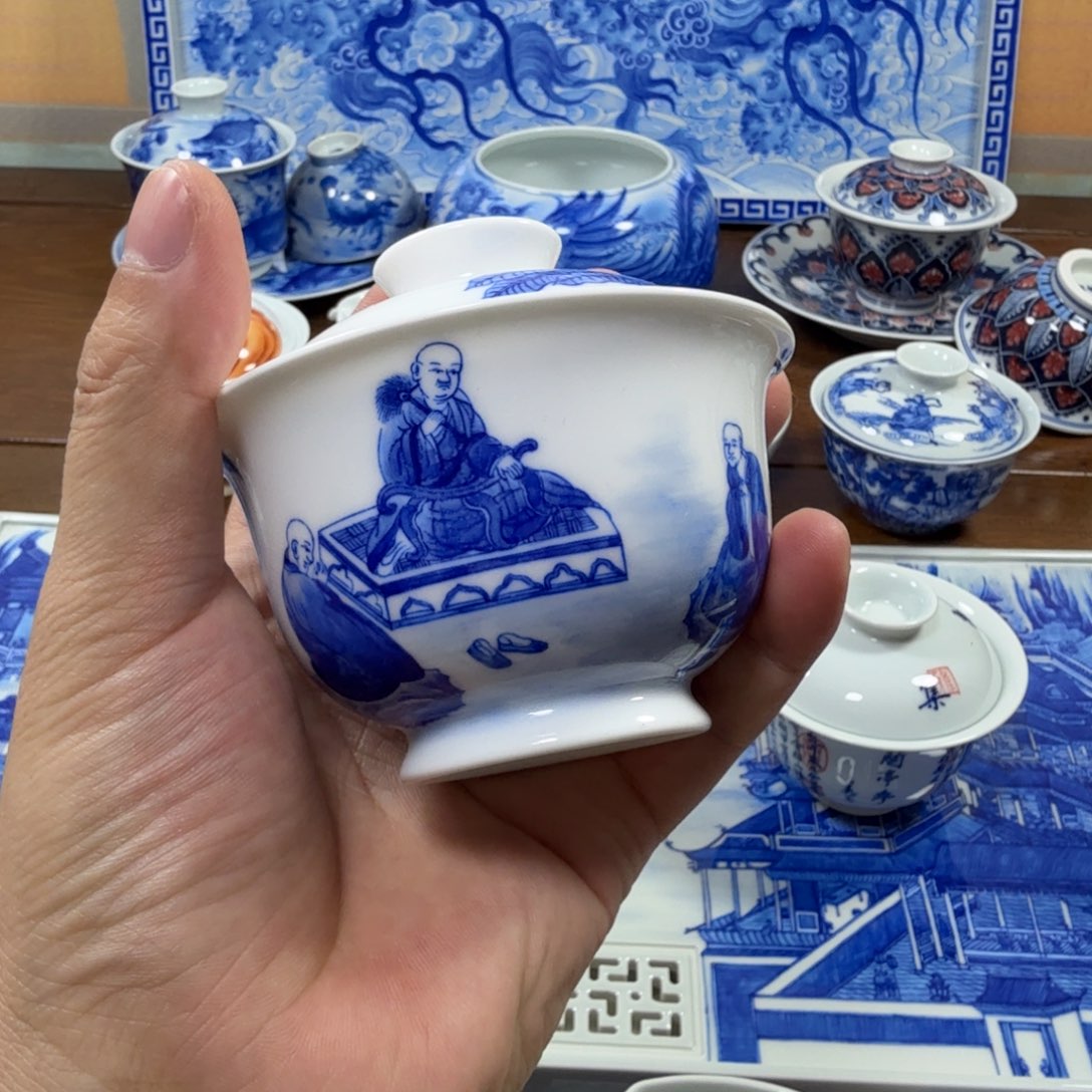 全手工全手绘陶瓷
