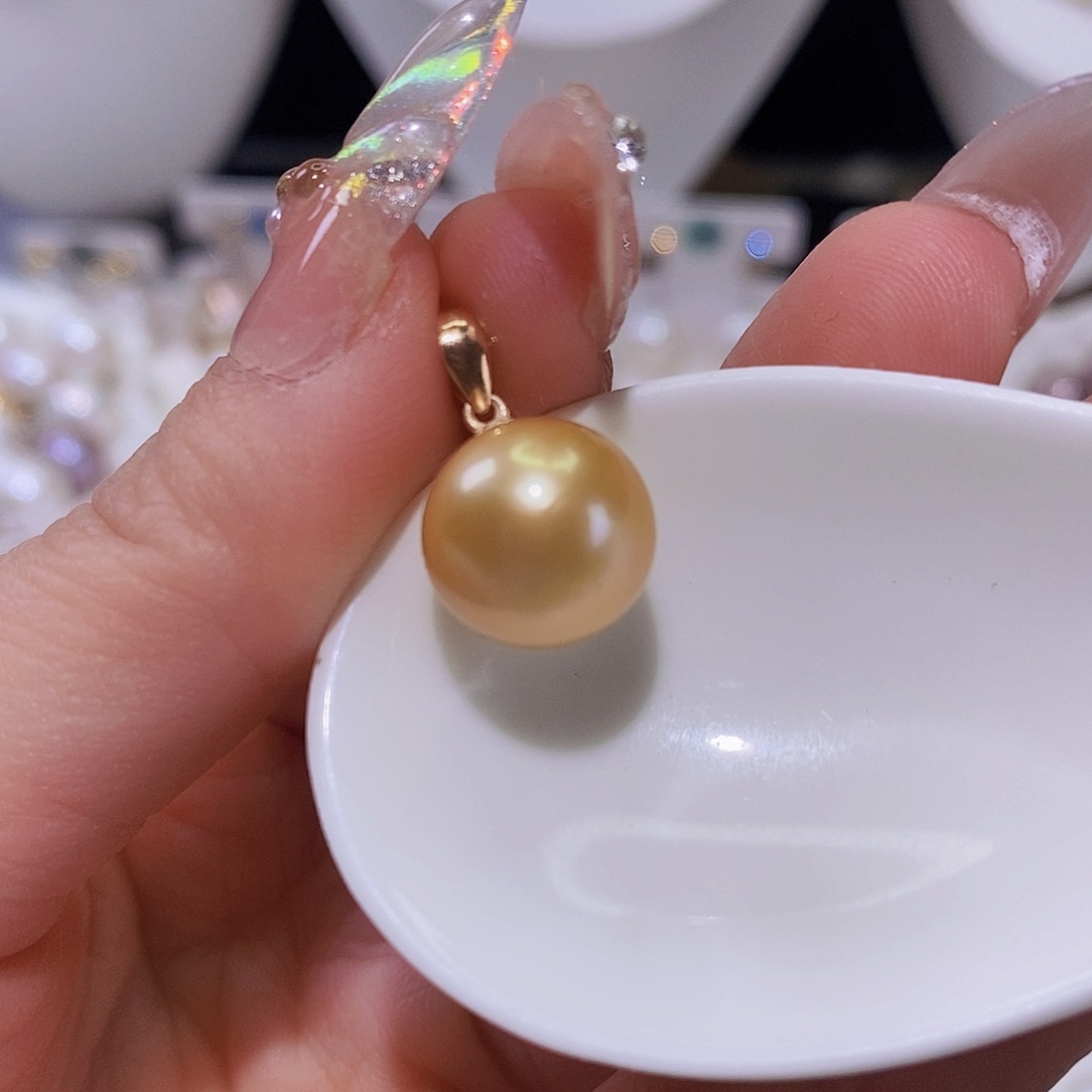 淡水珍珠颈饰银S925镶嵌