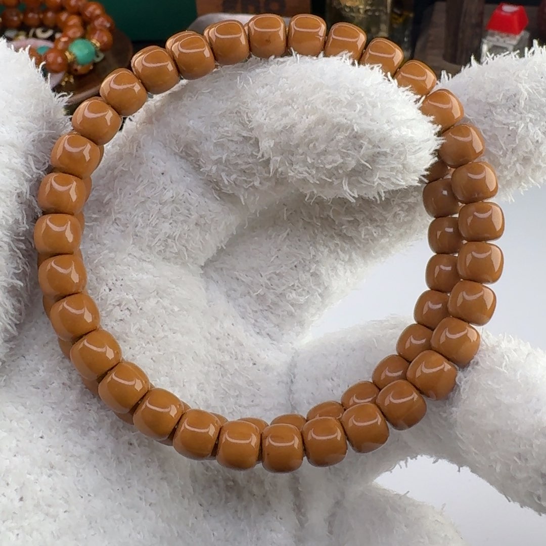 猴头核桃手串瑕疵