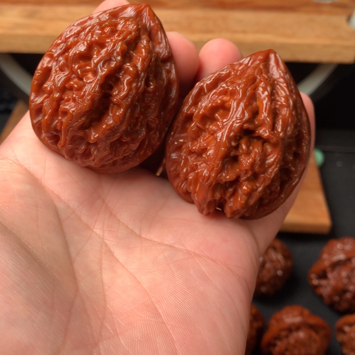 齐***磊猴头核桃吊坠大故事WCH#00#