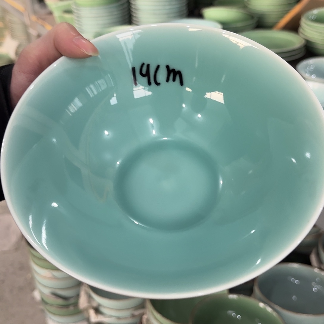 龙泉云间青瓷小米茶器