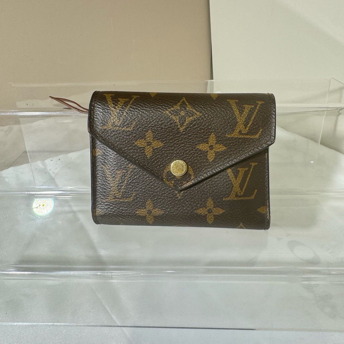 95新 LouisVuitton/路易威登 路易威登经典老花卡包中古