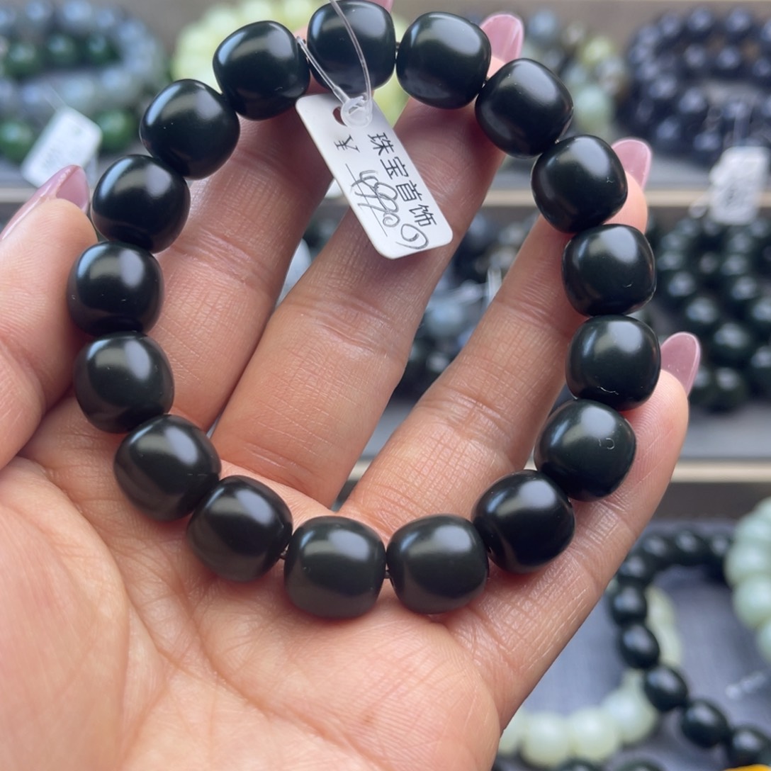 和田玉手链未镶嵌