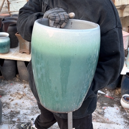 红陶口22高33瑕疵