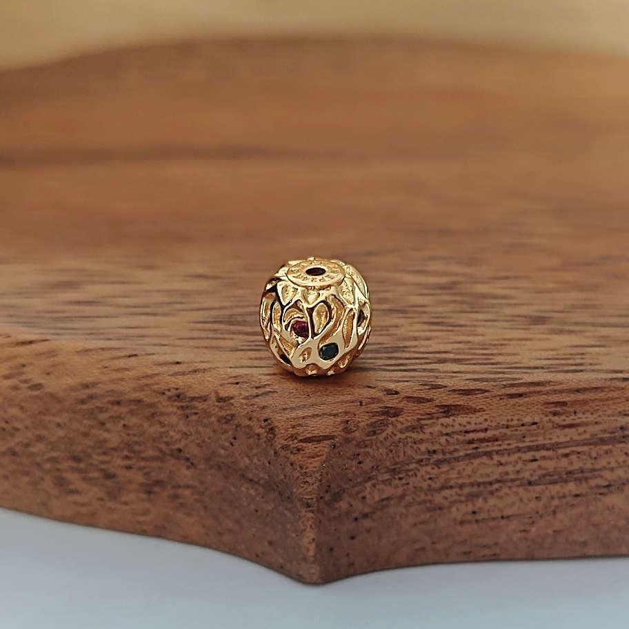 升级款金色古腾珠9.5mm配饰（非唐鑫古藤珠配饰）