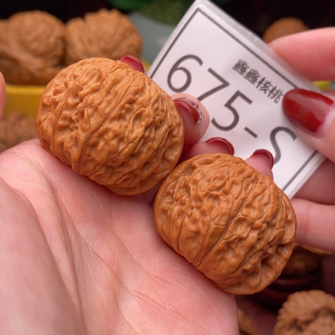 文玩核桃把件正磨38