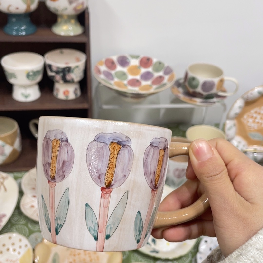 杯景德镇完品手工陶瓷杯