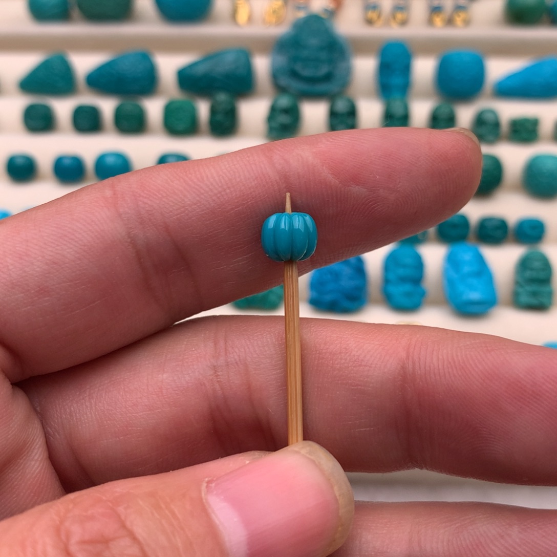 绿松石银S925镀金镶嵌珠宝奇石