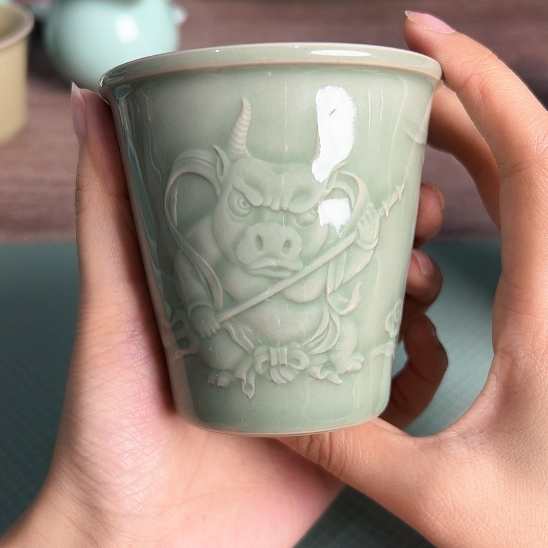 云间青瓷小米茶器
