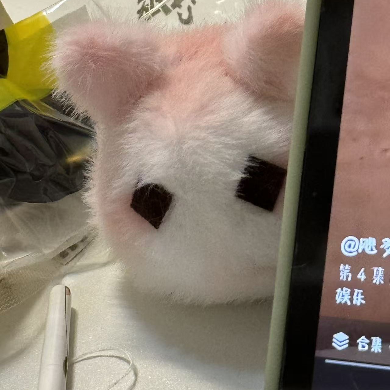 光遇同人：小兔子挂件毛绒玩具