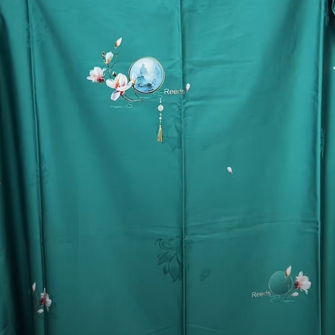 被罩 纯棉 数码印花 数码锻 缎面 贡缎 桑蚕丝