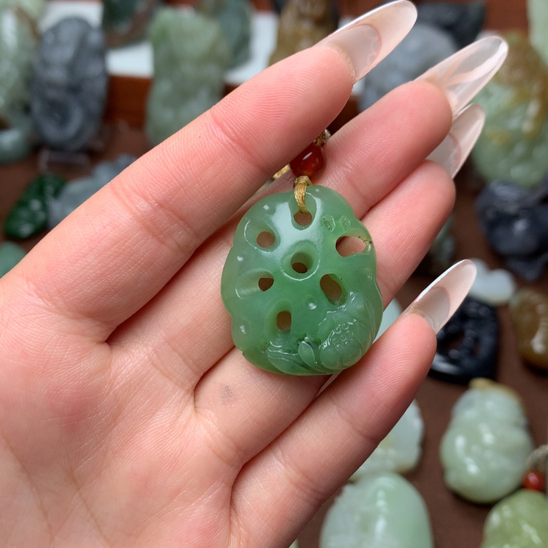 和田玉挂件未镶嵌