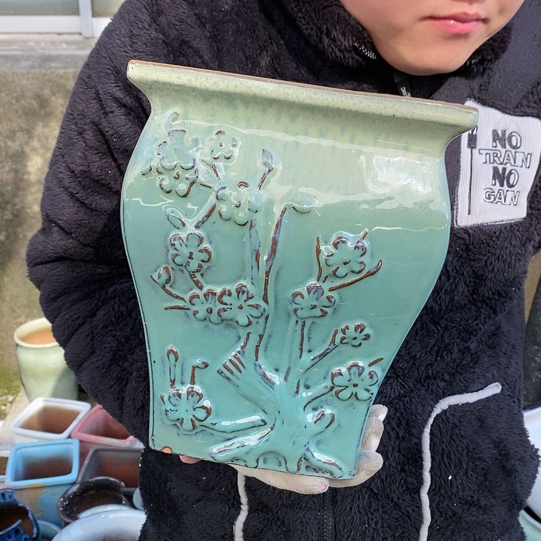 紫砂花盆正品口20高24