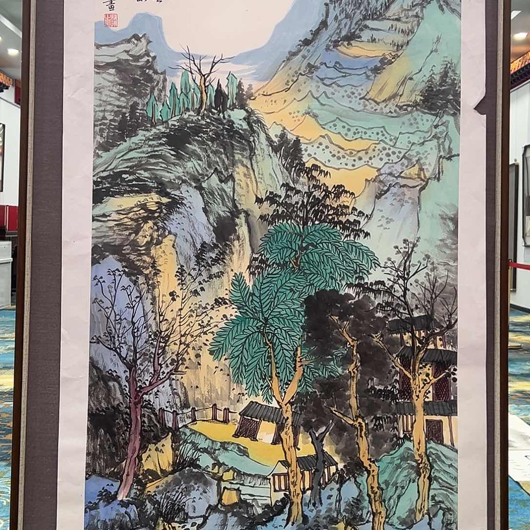 国画苏珊老师国画作品带授权