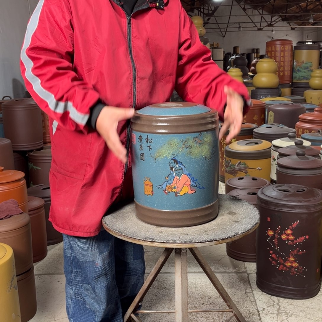 紫砂茶叶罐茶叶罐