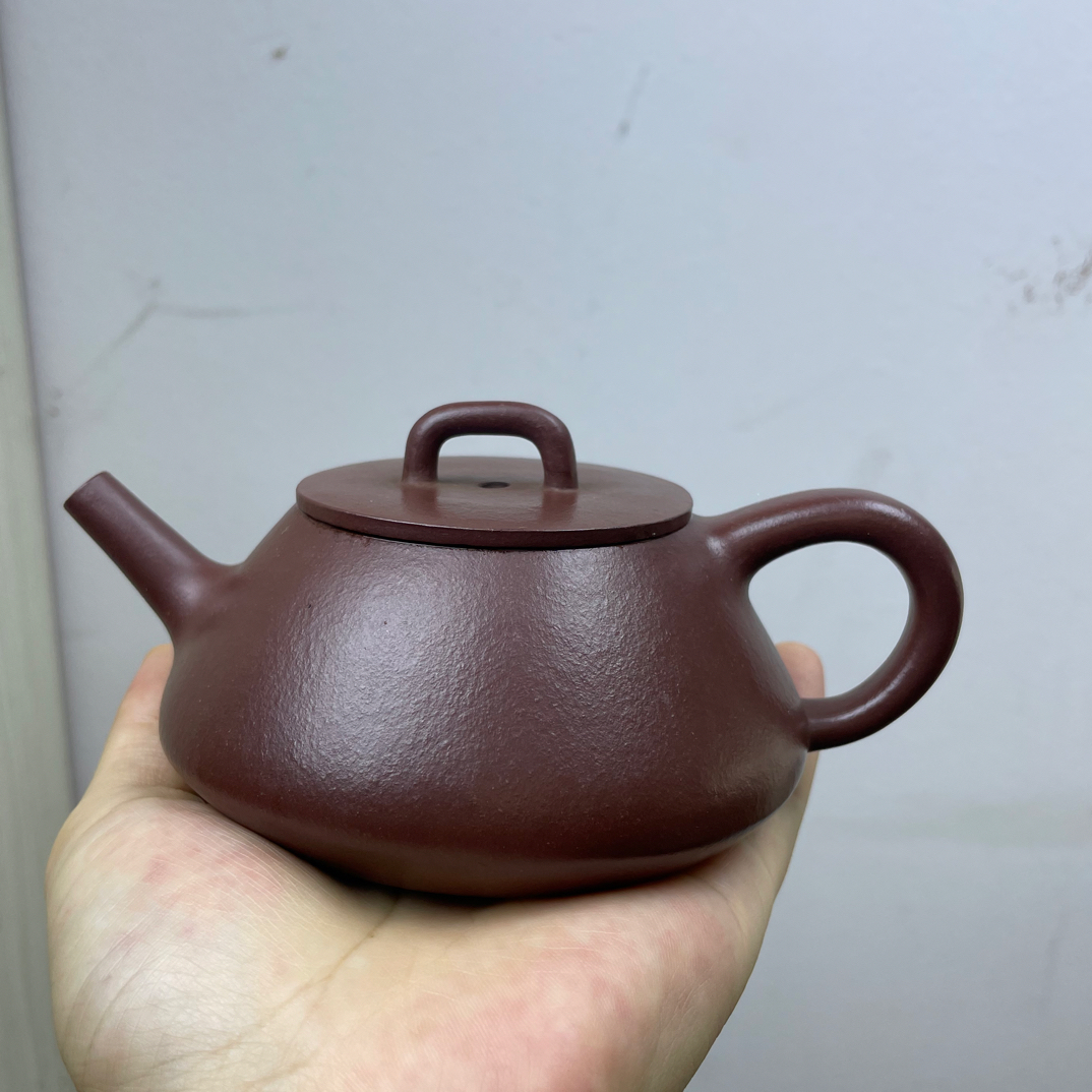 宜兴紫砂壶 石瓢 全手工制作