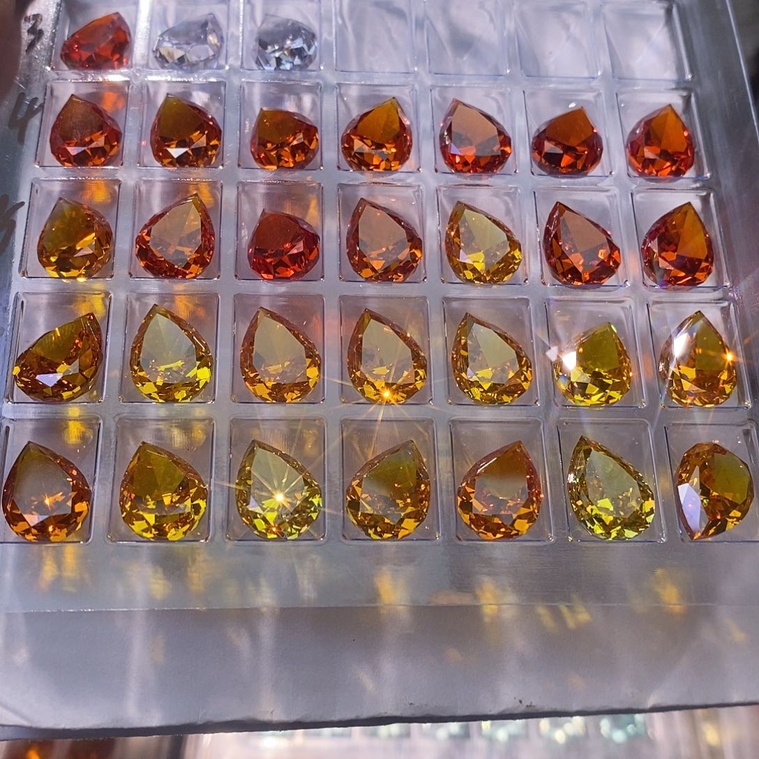 10*14 1颗锆石（处理）冰花切