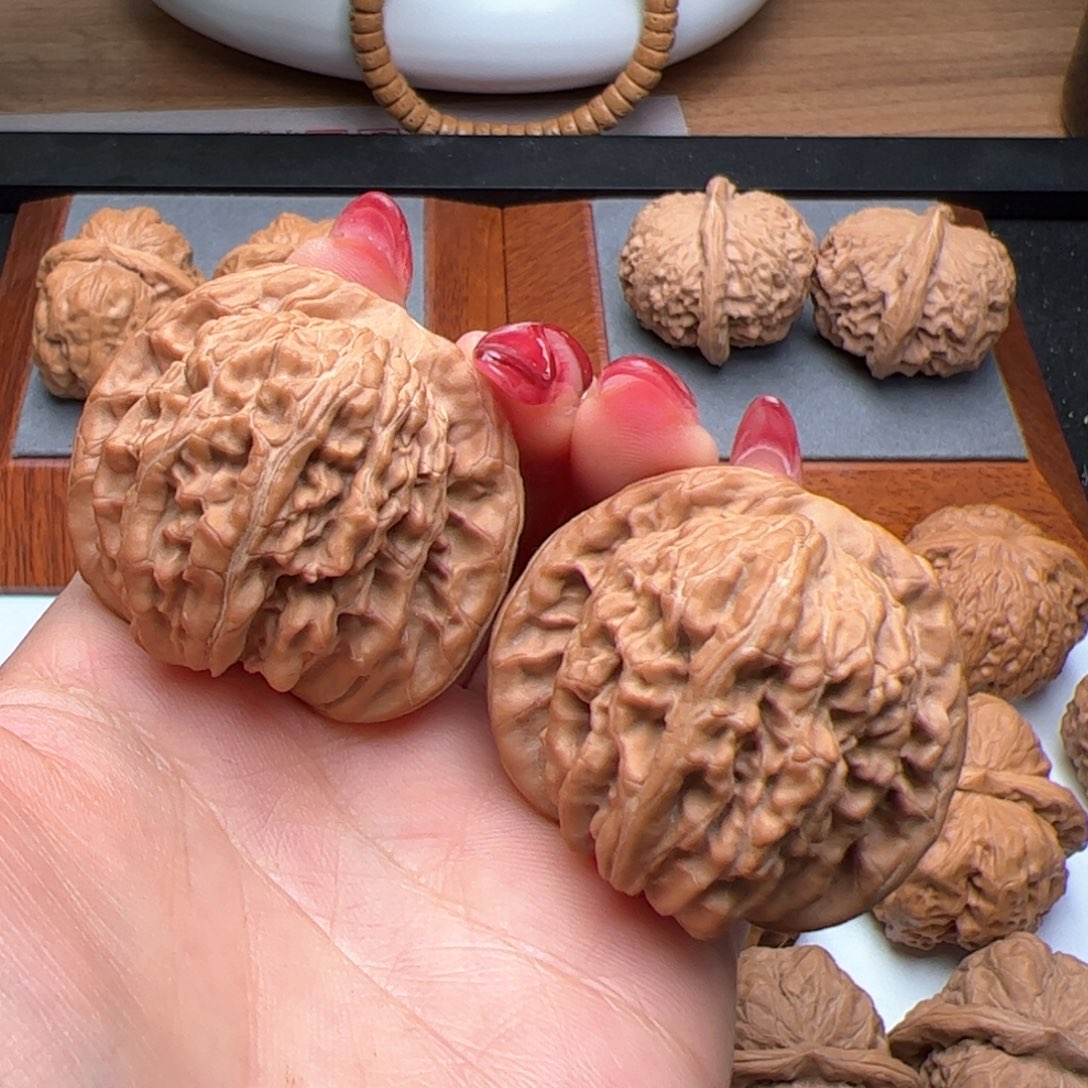 文玩核桃把件四座楼43