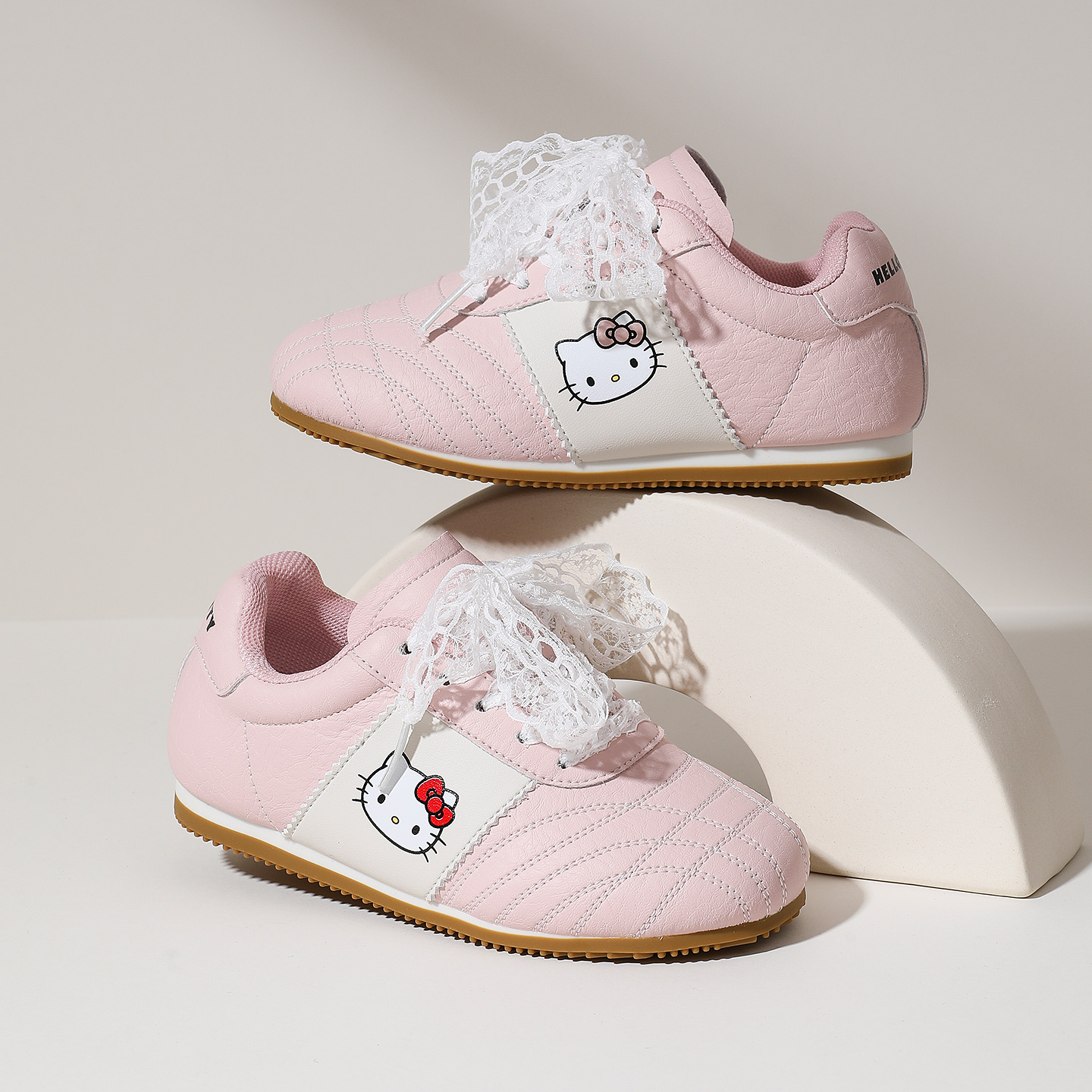 HELLO KITTY/凯蒂猫2025秋季新款女童儿童运动鞋春秋女宝软底