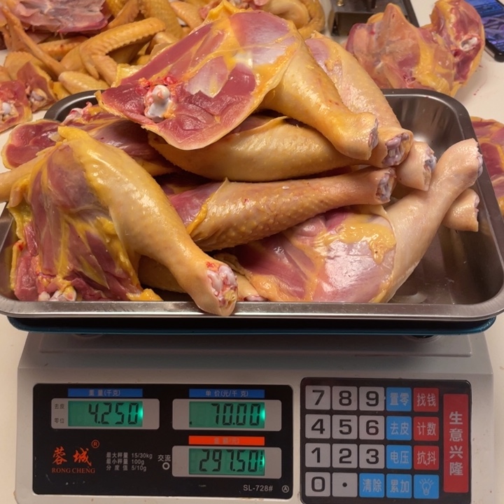低温冷冻60天中国大陆食用农产品鸡腿
