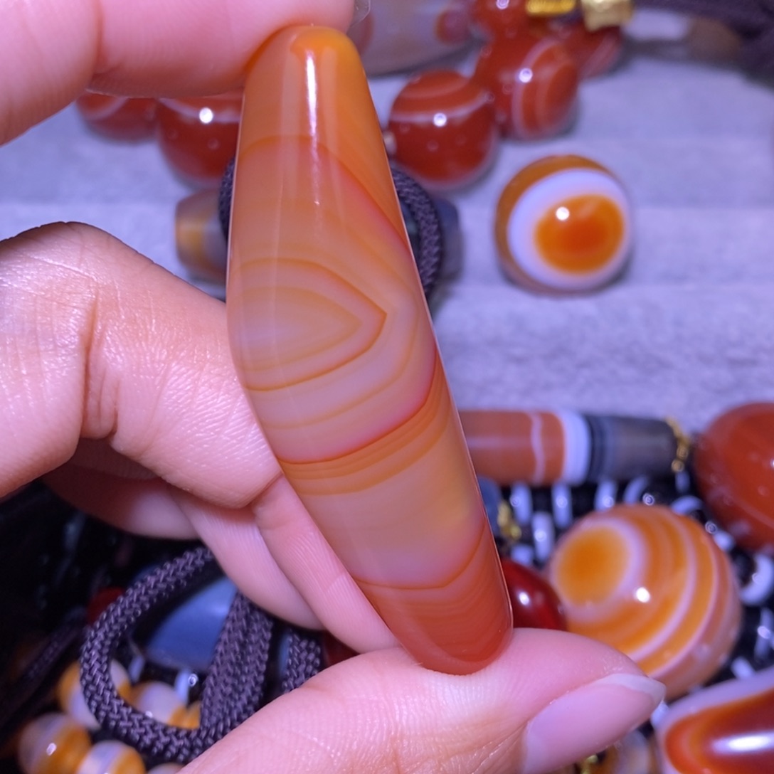 玛瑙/玉髓未镶嵌颈饰