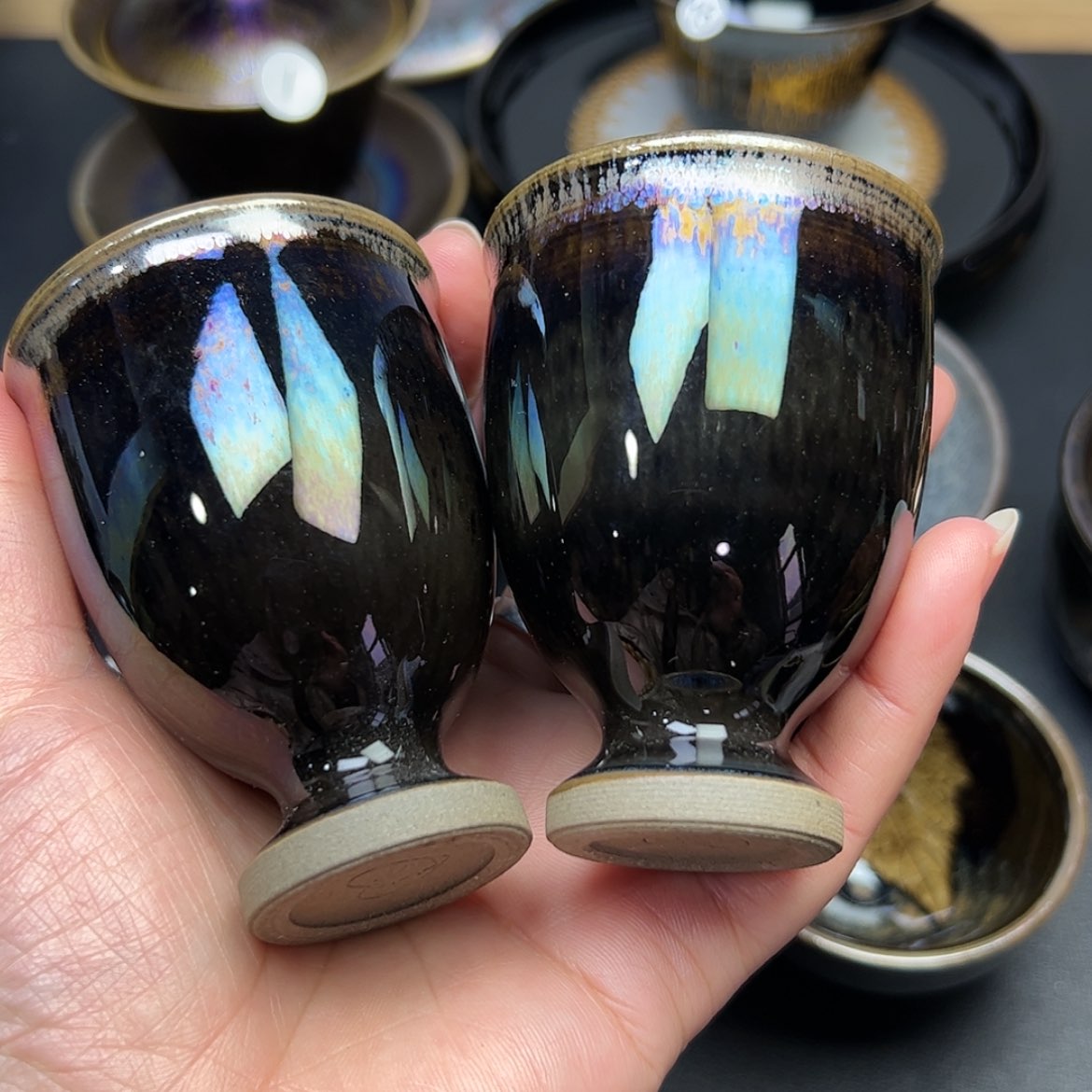 【闪购商品】茶盏建窑建盏主人杯