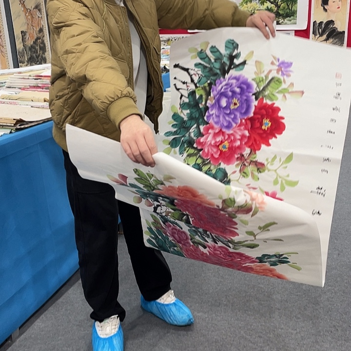 国画今天上午作品展示