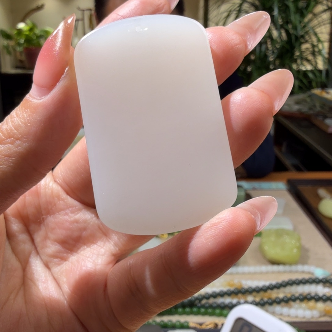 和田玉挂件未镶嵌H***G