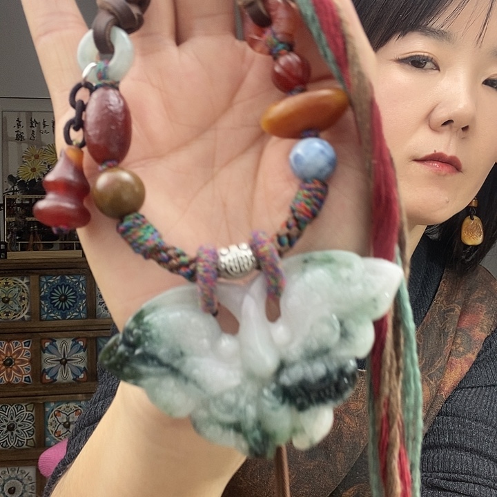 翡翠项链未镶嵌项链