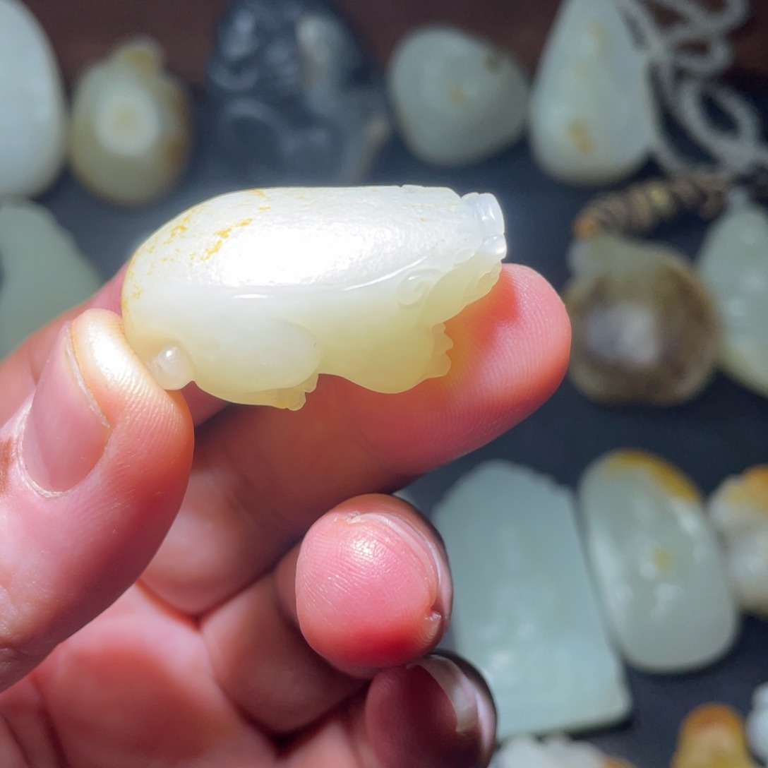 和田玉（白玉）未镶嵌玉牌孙*爱