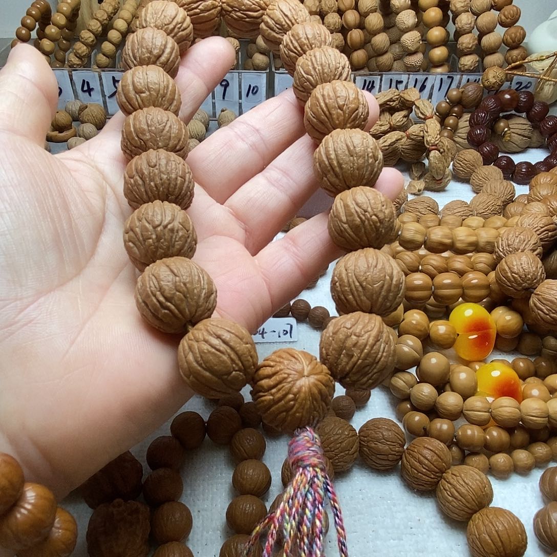 春***春猴头核桃手串一代树王老籽秋核