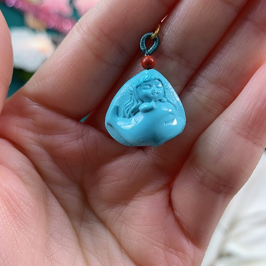 绿松石珠宝奇石未镶嵌