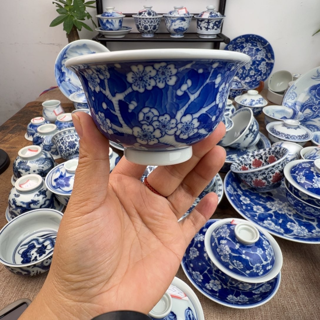 其他陶手工手绘冰梅压手