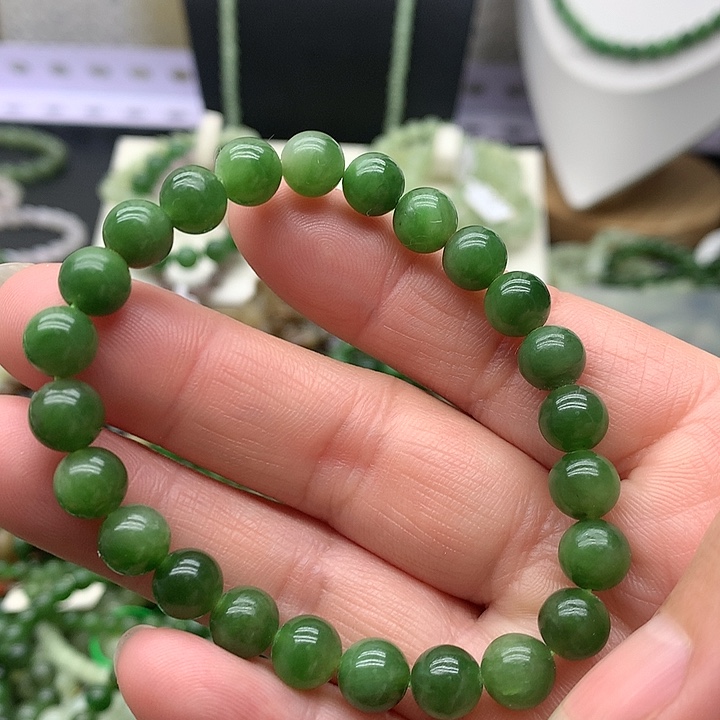 【闪购商品】和田玉手链未镶嵌7.8