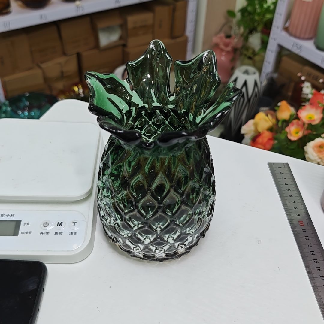 高20口7琉璃造型花瓶