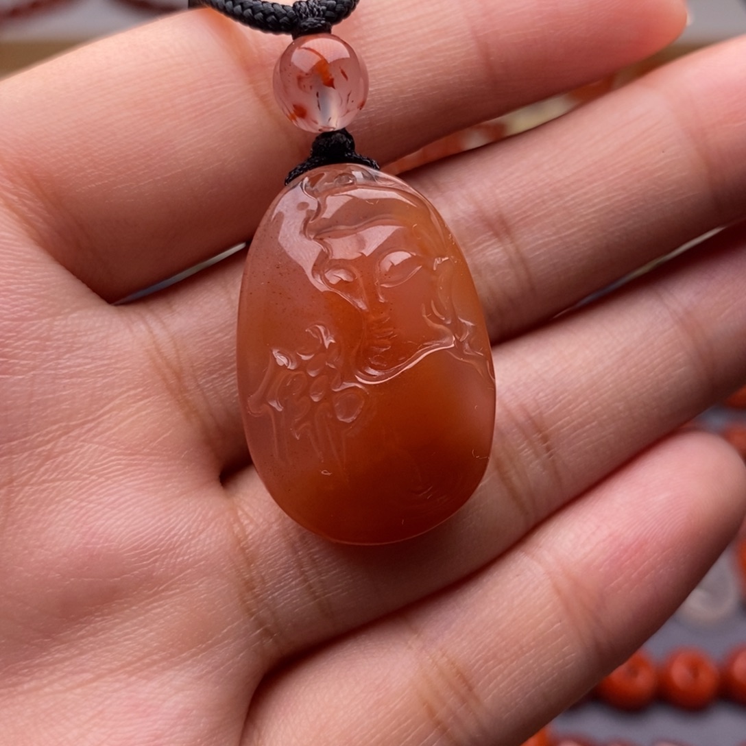 南红玛瑙未镶嵌配饰