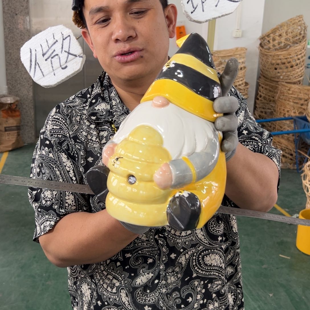 摆件70 号高中低温陶瓷工艺瓶（部分微瑕）