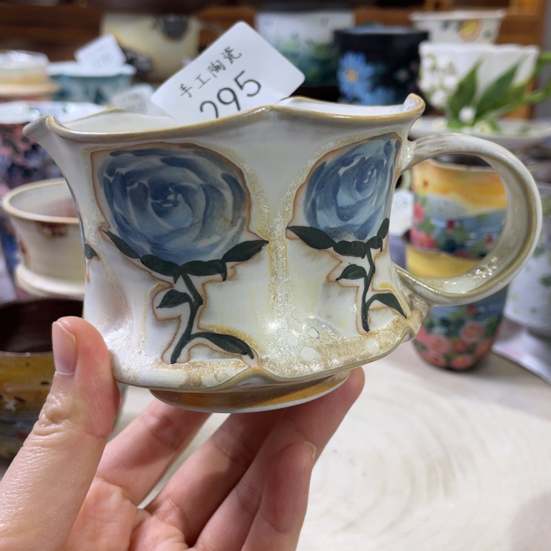 神***丹景德镇手工陶瓷松针295